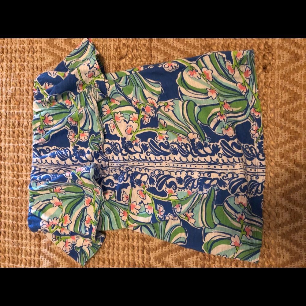 Lilly Pulitzer tube top shirt